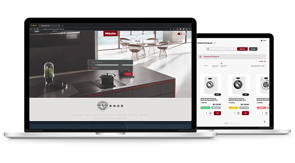 miele mockup